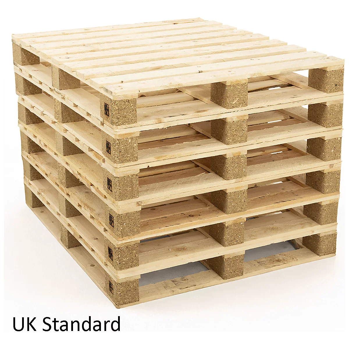 Brand-new wooden pallet